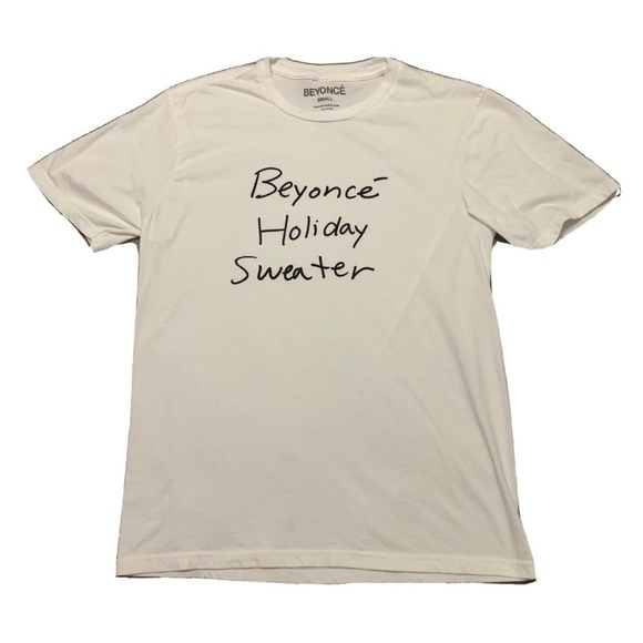 Beyonce Holiday Sweater Tee Size Small - Picture 1 of 4